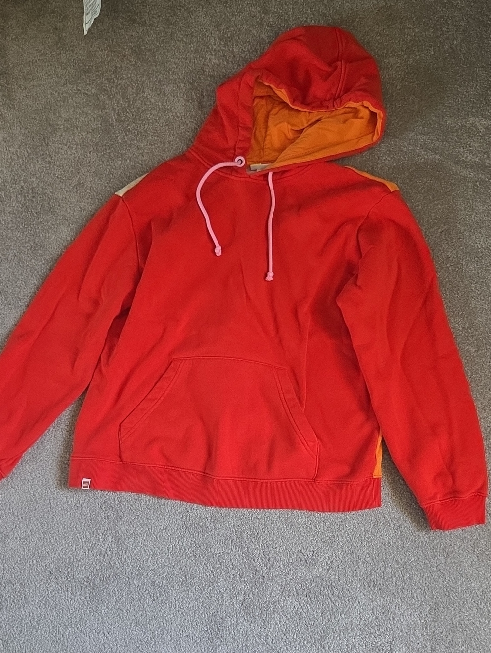 Lego x Target Red & Orange Two-Tone Pullover Hoodie